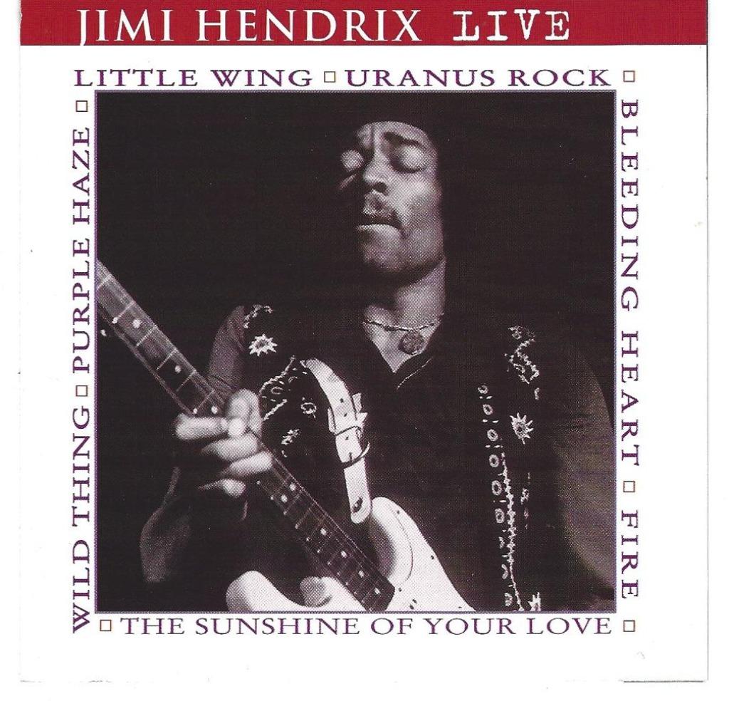 CD Jimi HENDRIX - LIVE - Gouden sterren, Verzenden, Zo goed als nieuw, Poprock