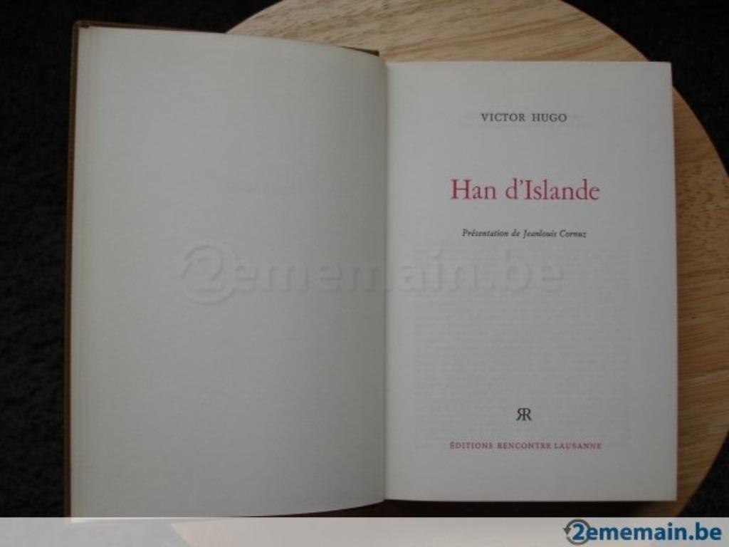 Han van IJsland, Victor Hugo, Boeken, Ophalen, Gelezen