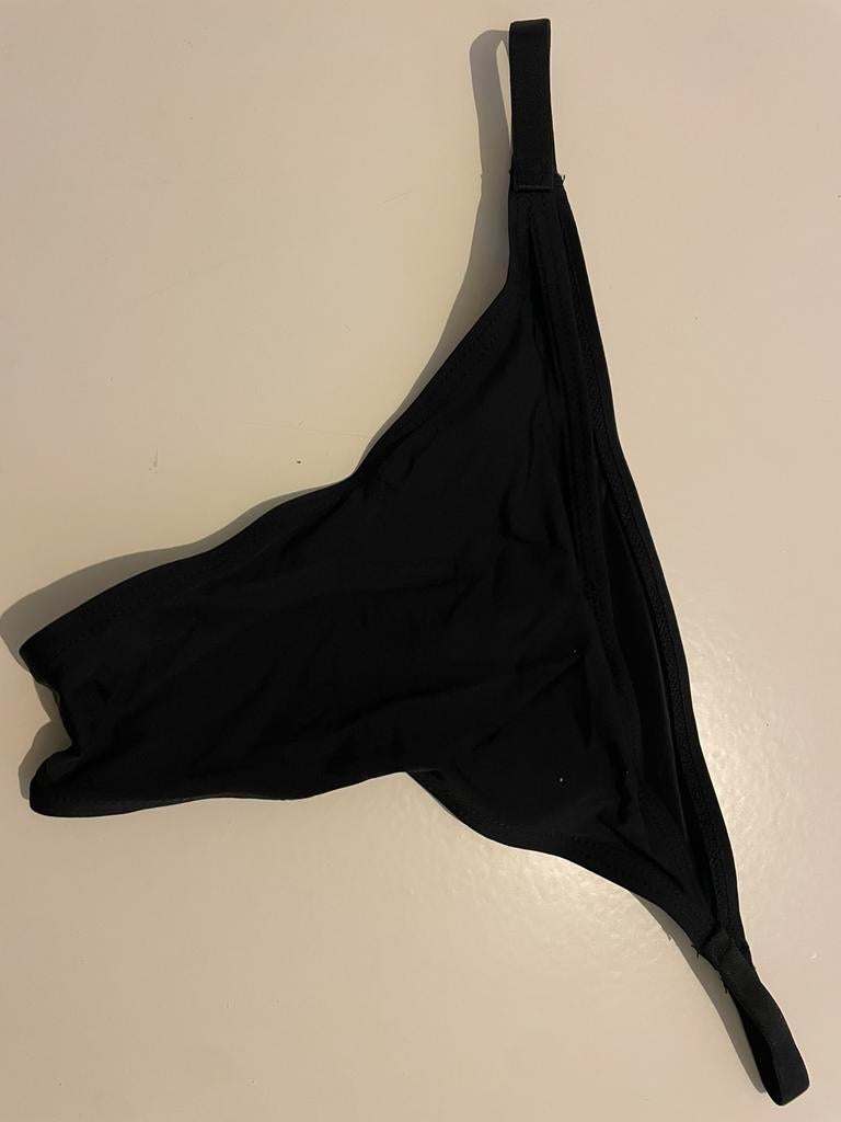 Tanga en polyamide pour homme, Envoi, Noir, Slip