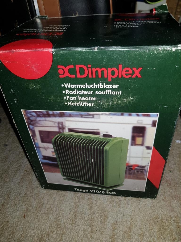 Dimplrx warme lucht kacheltje 600 watt, Overige soorten, Elektrisch, Ophalen of Verzenden, Zo goed als nieuw