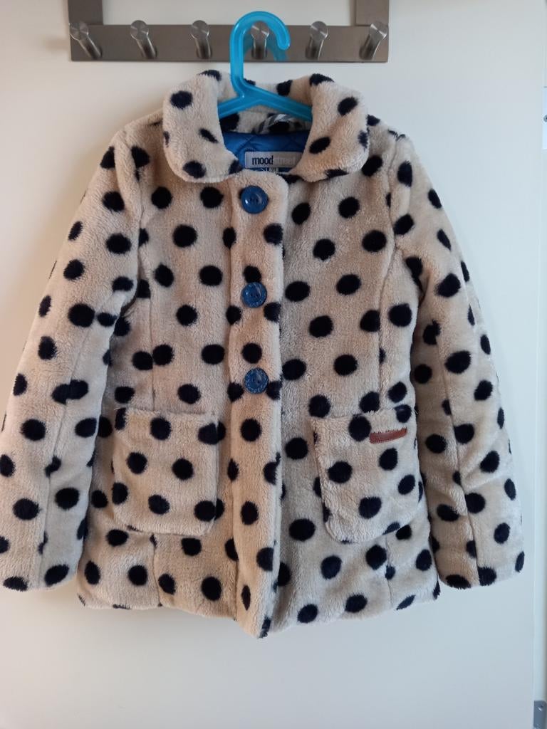 Winterjas teddy 128/134 moodstreet, Meisje, Ophalen of Verzenden, Jas, Moodstreet