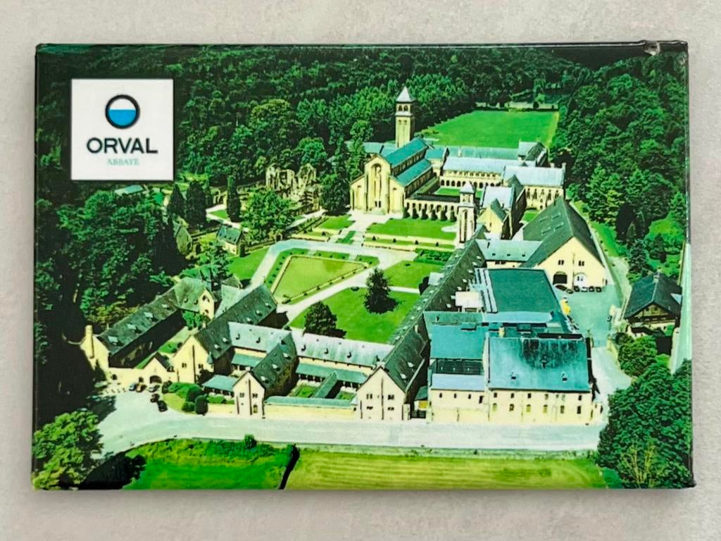 Trappist Orval magneet 7,9 x 5,4 cm, Enlèvement