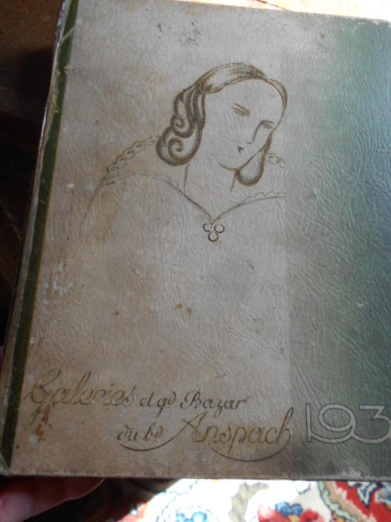 galeries anspach 1935 agenda, Diversen, Ophalen of Verzenden, Gebruikt
