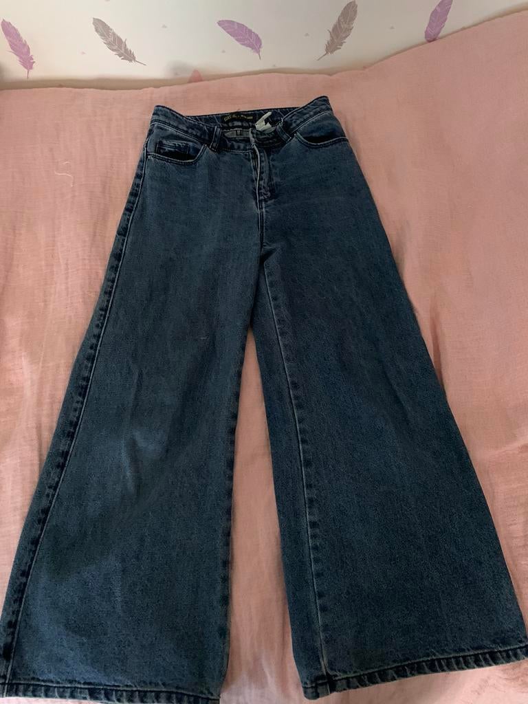 Jeans 10 en maat xxs ikks voor meisjes, Ophalen, Zo goed als nieuw, Meisje