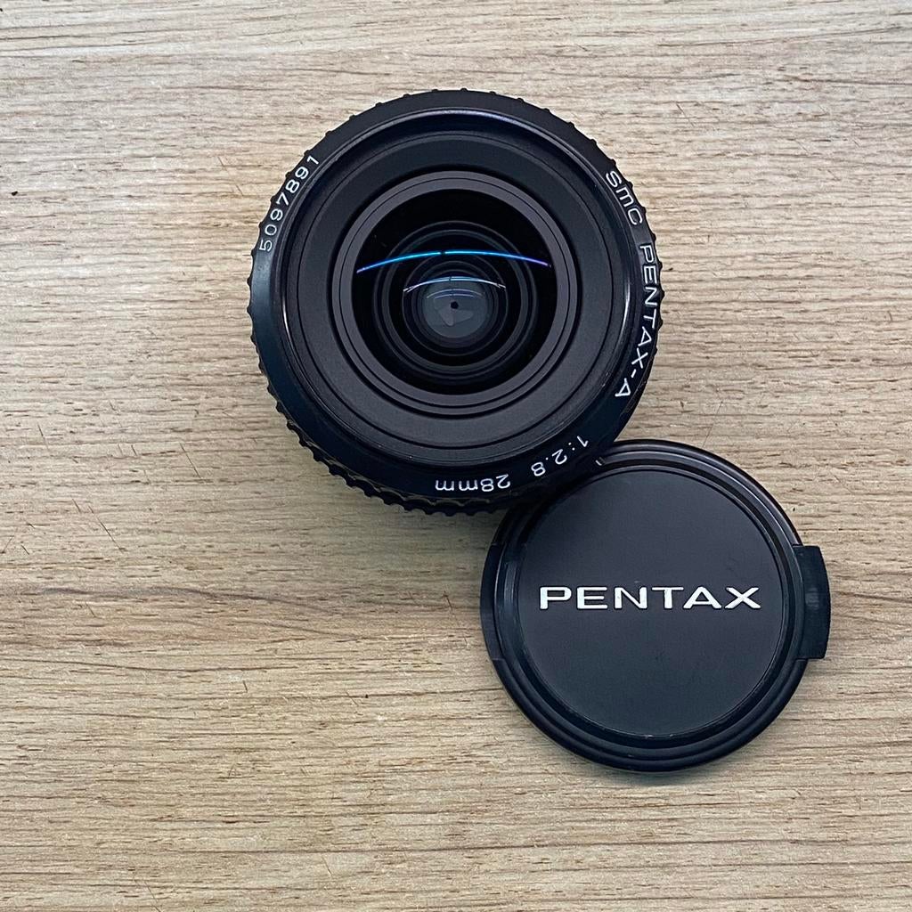 SMC Pentax-A 28mm f2.8 *comme neuf, Enlèvement ou Envoi, Comme neuf, Reflex miroir, Pentax