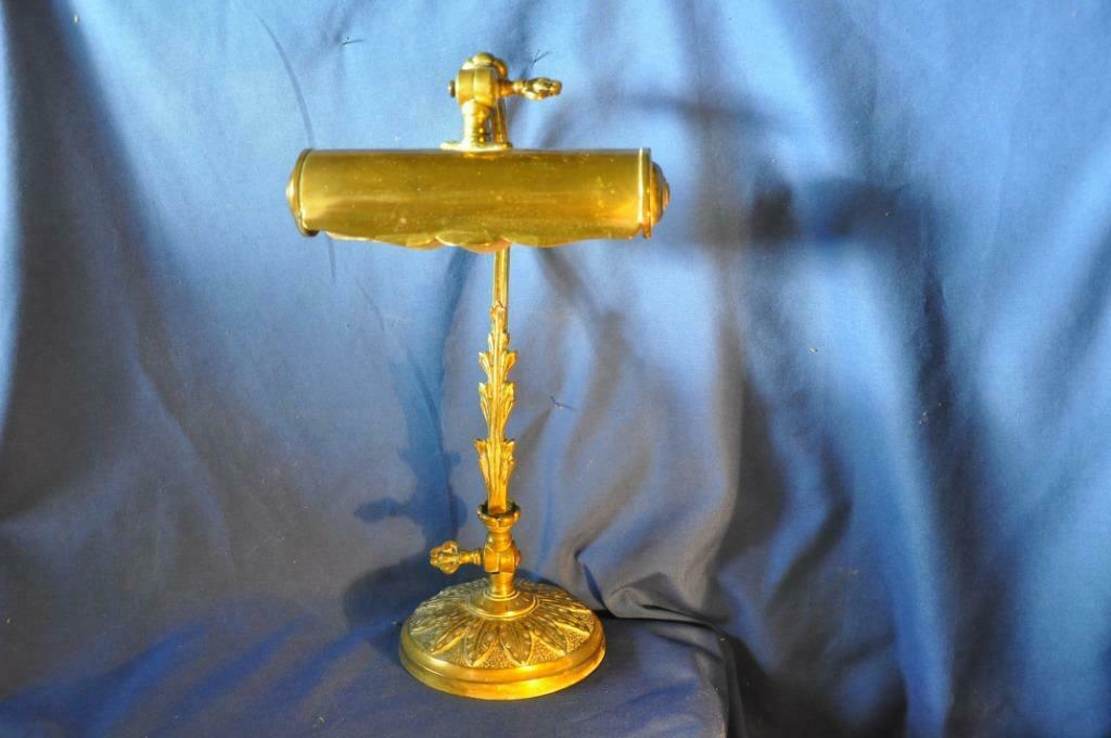 (D)  tres ancienne lampe de bureau circa 1900, Antiquités & Art, Enlèvement ou Envoi