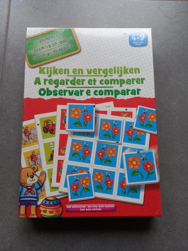 Spel kijken en vergelijken, Enlèvement ou Envoi, Neuf, Découverte