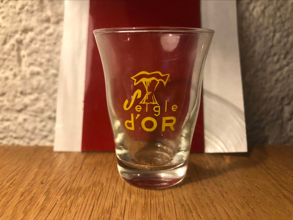 ancien verre peket Seigle d'or, Enlèvement ou Envoi, Utilisé, Verres et Verres à shot