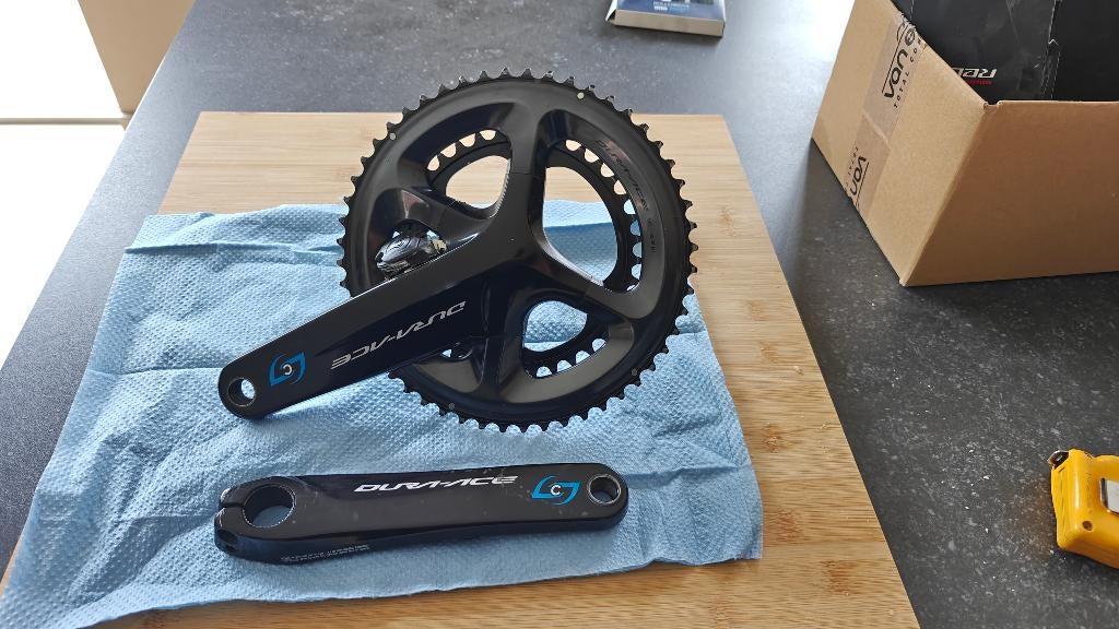 Dura Ace Stages cranck R9100, Fietsen en Brommers, Ophalen, Gebruikt, Crankstel of Pedalen, Shimano