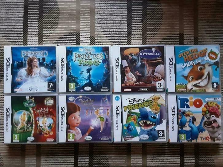 Games Nintendo DS spelletjes Disney,Ratatouille,TinkerBell,, Avontuur en Actie, Gebruikt, 1 speler, Ophalen of Verzenden