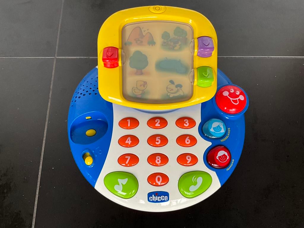Telefoon chicco, Ophalen, Gebruikt, Met licht