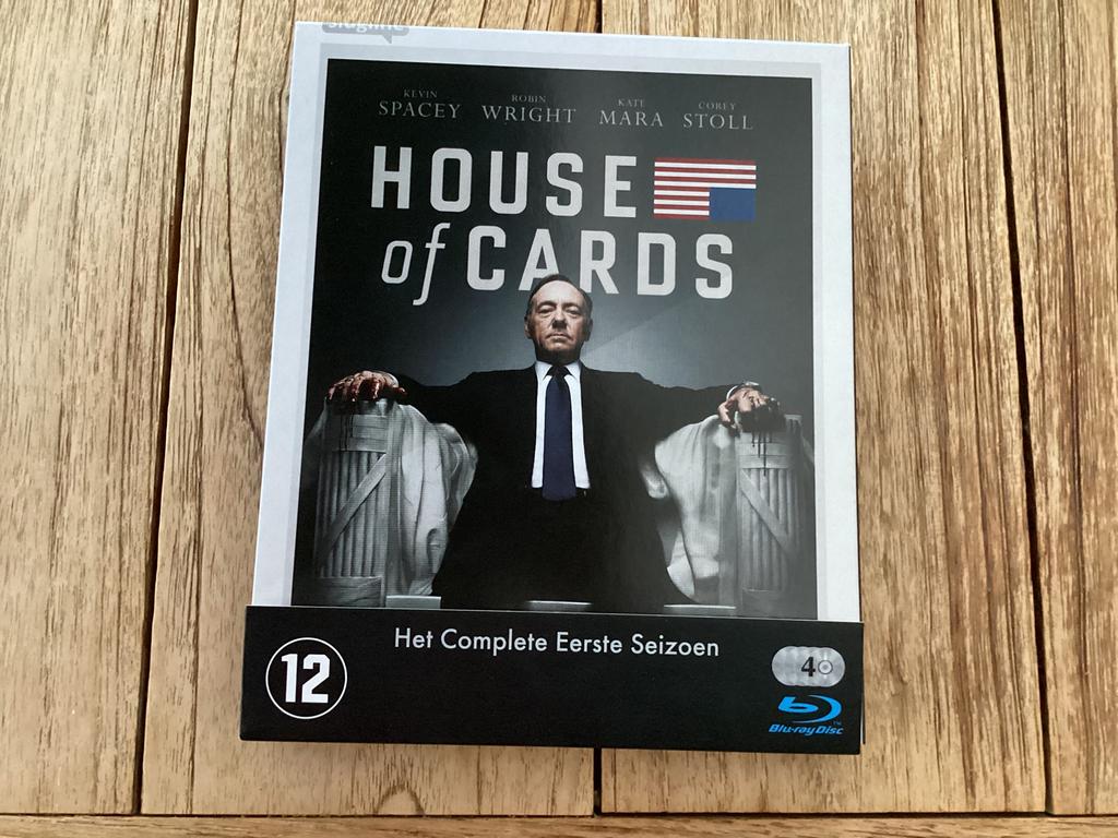 House of cards 1-4 bluray, Enlèvement, Comme neuf