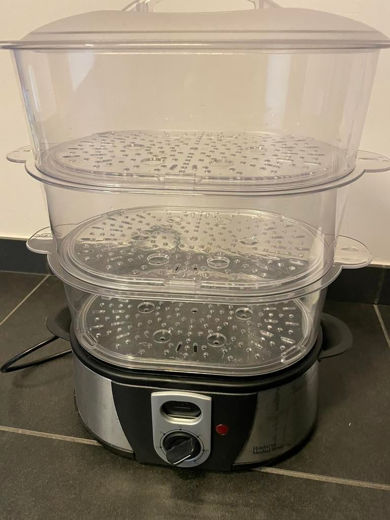 Stoomkoker: 3manden, Ophalen, Gebruikt