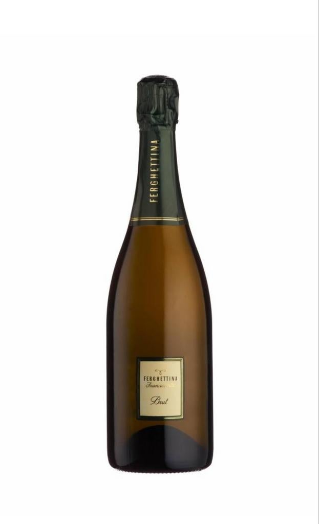 Schuimwijn Ferghettina - Franciacorta Brut geschenkverpakkin, Ophalen of Verzenden, Nieuw, Italië, Overige typen