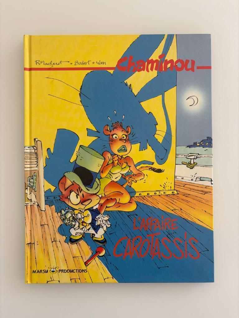 Yann Bodart Chaminou 2. L'affaire Carotassis EO 1989, Yann, Enlèvement ou Envoi, Une BD, Comme neuf
