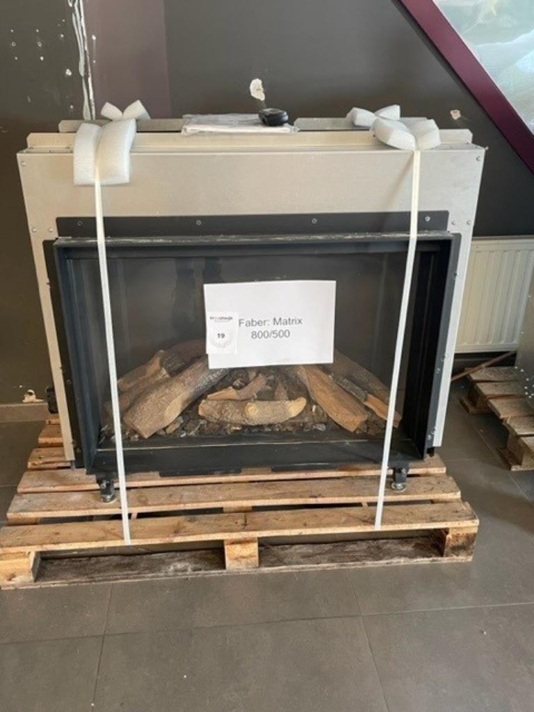SHOWROOM MODEL FABER MATRIX 800-500 1, Ophalen of Verzenden, Nieuw, Gashaard