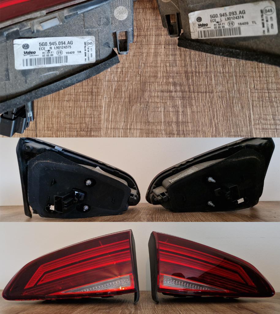 Origineel VW Golf 7.5 2017+ hatchback achterlicht set LED, Auto-onderdelen, Verlichting, Volkswagen, Gebruikt, Ophalen of Verzenden