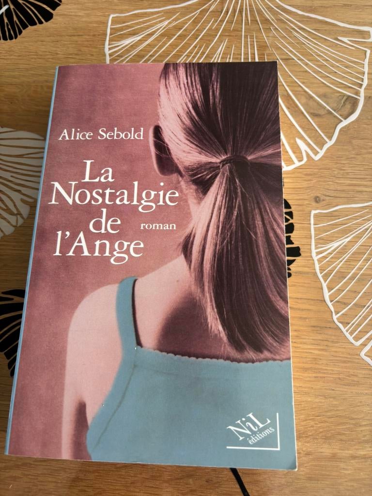 La nostalgie de l’ange d’Alice sebold, Boeken, Chicklit, Ophalen of Verzenden