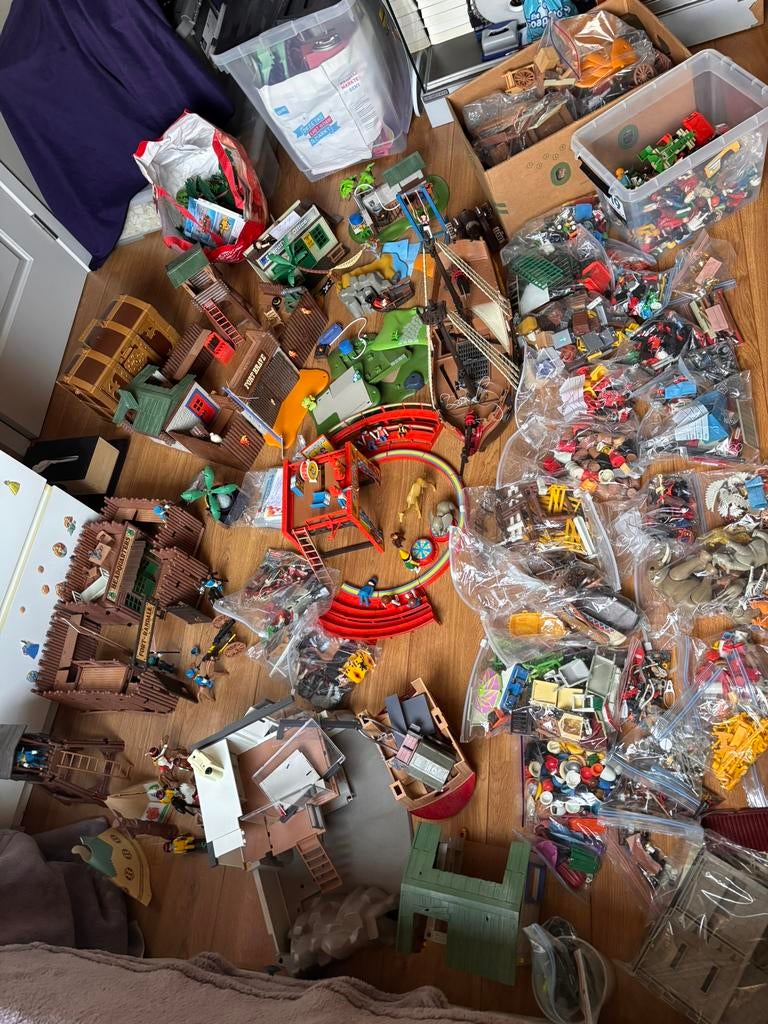 Lot Vintage playmobiel, Kinderen en Baby's, Speelgoed | Playmobil, Ophalen, Gebruikt