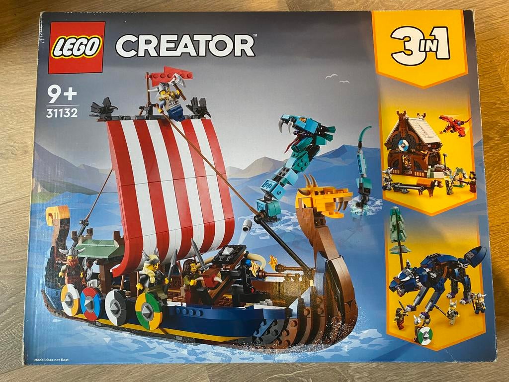 Lego 31132 Viking Ship and Midgard Serpent (sealed), Kinderen en Baby's, Speelgoed | Duplo en Lego, Nieuw, Lego, Complete set