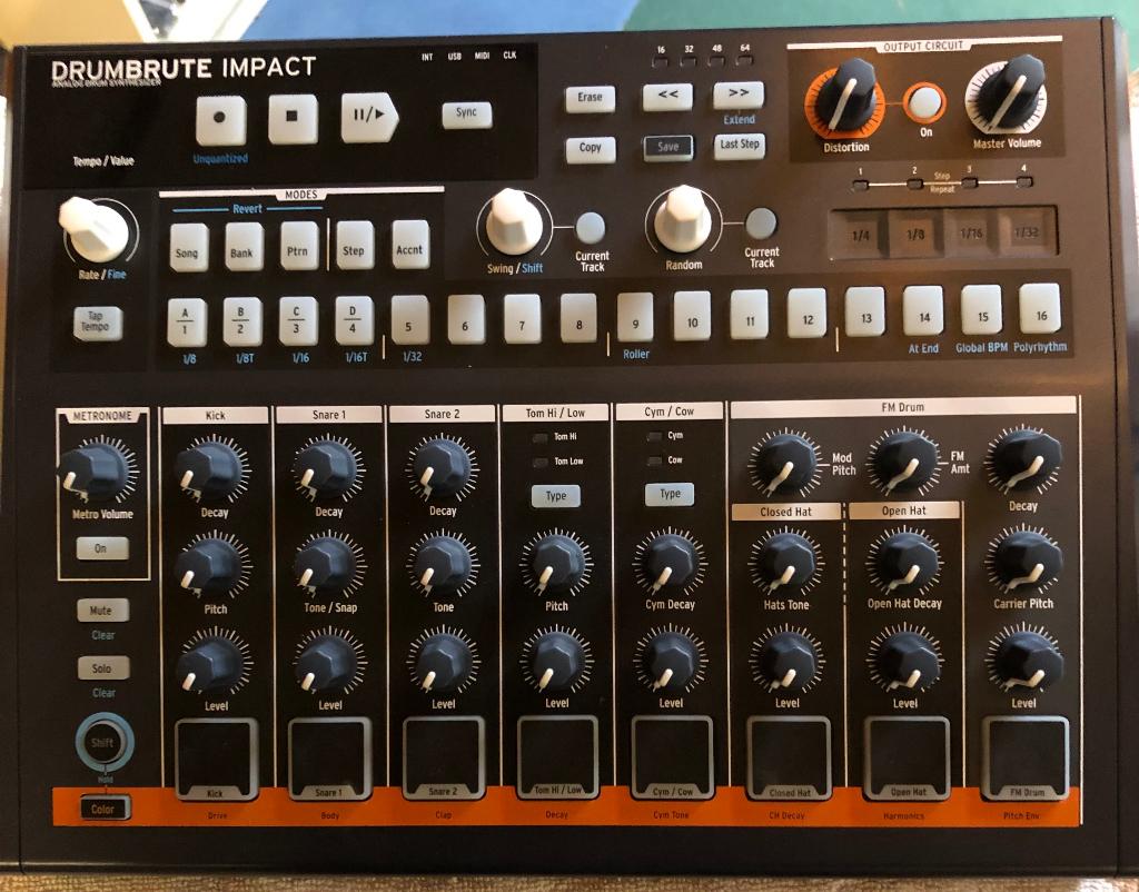 Arturia drumbrute impact, Musique & Instruments, Batteries électroniques, Enlèvement, Comme neuf, Autres marques