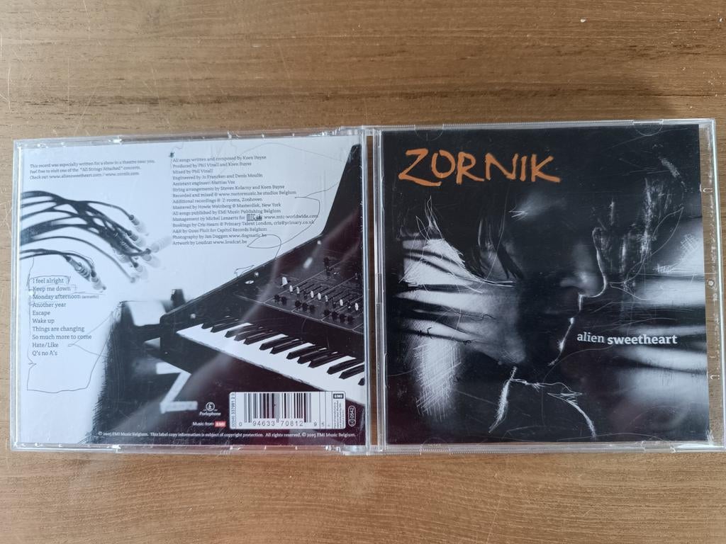 Zornik - Alien sweetheart, Cd's en Dvd's, Ophalen of Verzenden, Zo goed als nieuw