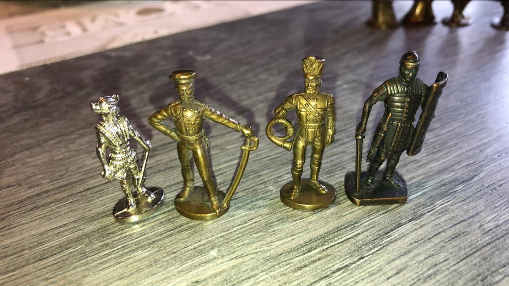 Personnages kinder en métal 1998 vintage, Comme neuf, Figurines