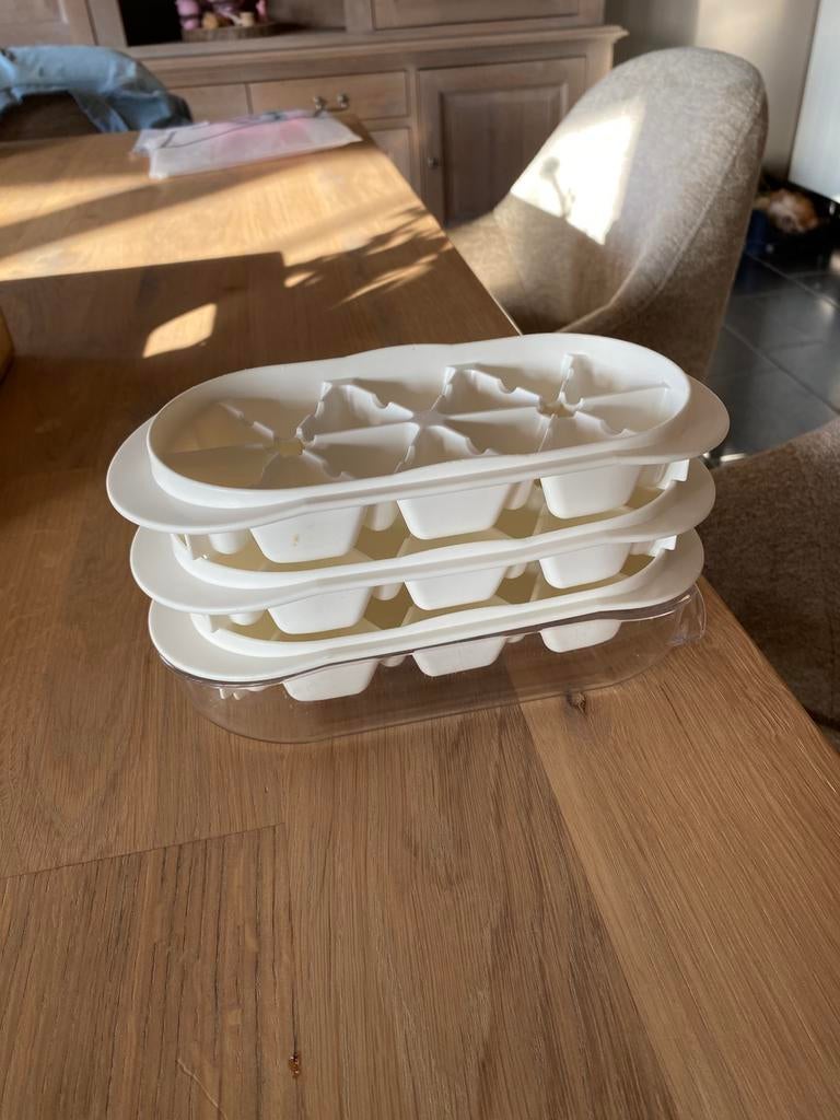 Lot de 3 moules à glaçons Tupperware, Enlèvement ou Envoi, Comme neuf