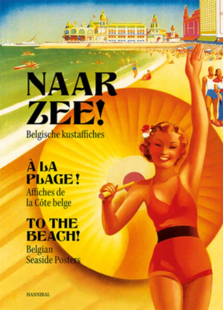 Naar zee! Belgische kustaffiches Affiches Côte To the beach!, Enlèvement ou Envoi, Neuf