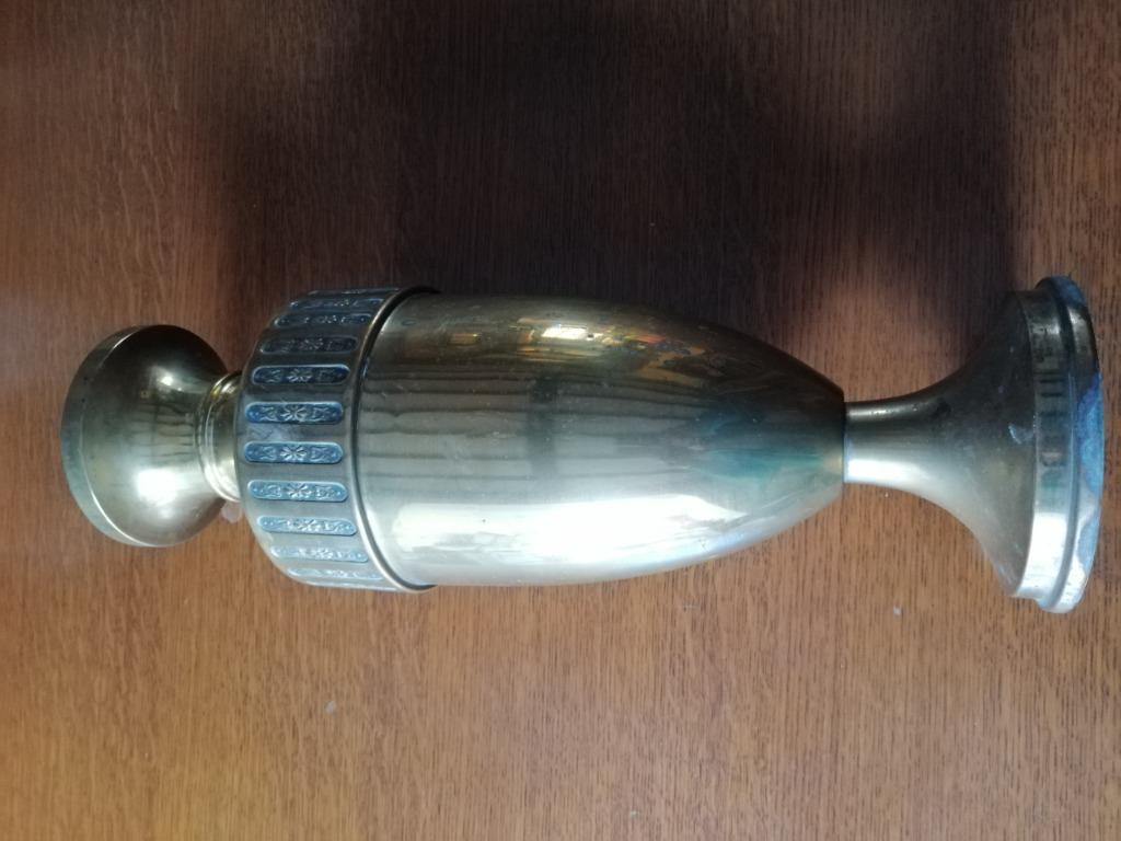 Vase en laiton vintage de 50 cm de haut, Enlèvement, Utilisé, Autres matériaux, 50 à 75 cm