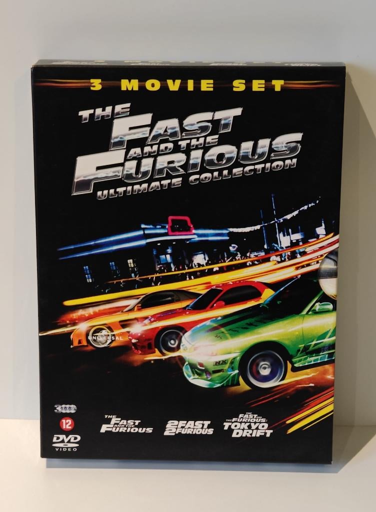 Fast & Furious Ultimate Collection NL 3 DVD box collectie, Action, Enlèvement ou Envoi, Coffret, Comme neuf