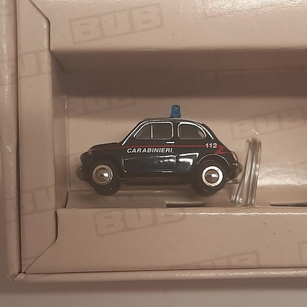 BUB 1/87 nr.09551: FIAT 500 CARABINIERI*MIB*1of1000 Ltd.Ed.*, Ophalen, Nieuw, Auto, Overige merken