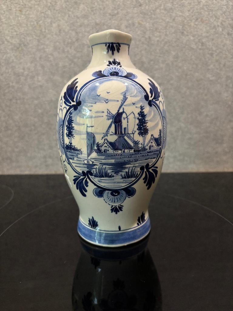 Delfts Blauw Erven Lucas Bols kruik, Antiek en Kunst, Ophalen of Verzenden