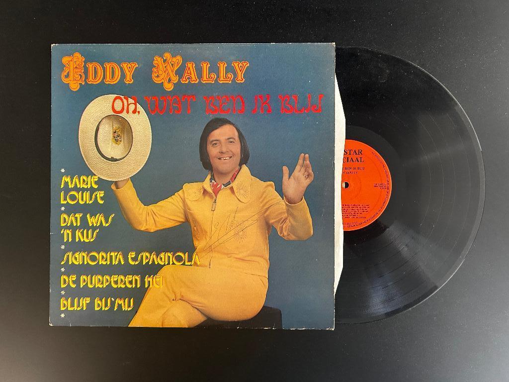 Eddy Wally GESIGNEERD LP, Cd's en Dvd's, Vinyl | Nederlandstalig, Ophalen of Verzenden