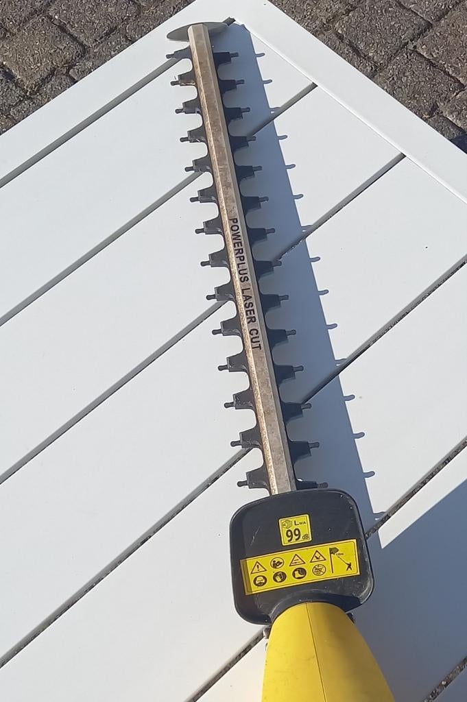 Taille-haie Powerplus 750 W, Enlèvement, Utilisé, Électrique, Powerplus