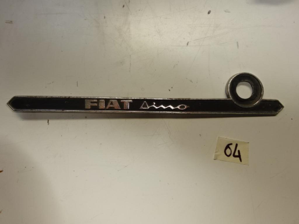 Logo d'aile avant droite pour Fiat Dino Spider, Autos : Pièces & Accessoires, Carrosserie & Tôlerie, Fiat, Avant, Droite, Utilisé