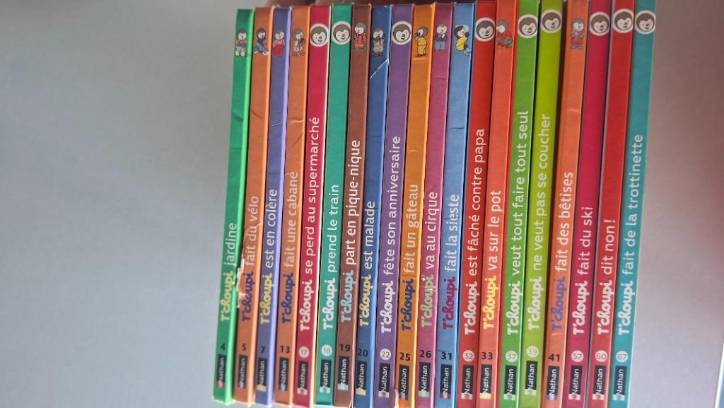 20 x T'choupi, Tchoupi 20 livres pour enfant, Boeken, Ophalen of Verzenden, Gelezen