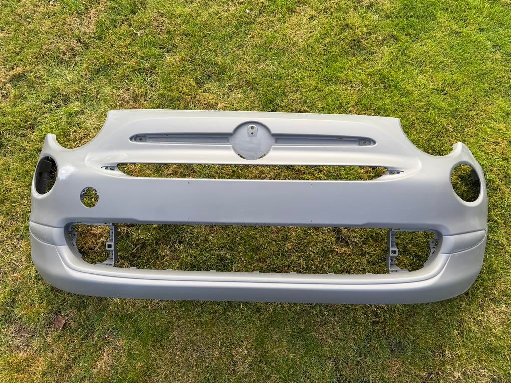 Voorbumper Fiat 500 + embleem, Auto-onderdelen, Ophalen, Fiat, Bumper