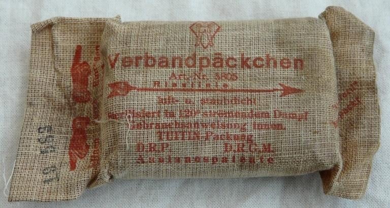 Verband Pakje / Verbandpäckchen, WH / Heer, 1930/40s.(Nr.1), Ophalen of Verzenden, Landmacht, Overige typen