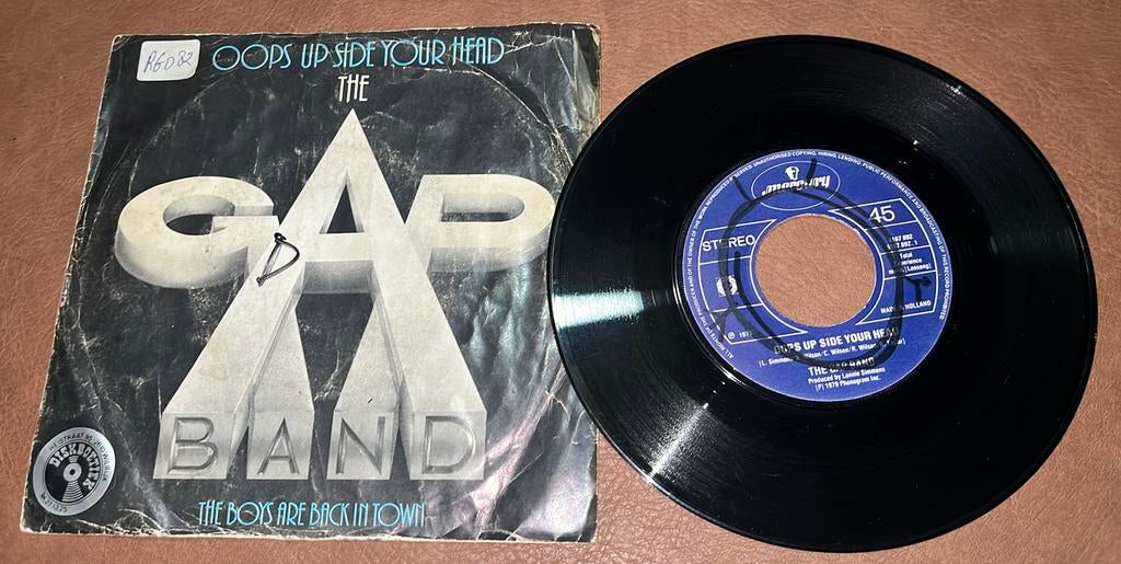 The Gap Band - Oops Up Side Your Head - 7” vinyl, Cd's en Dvd's, Ophalen of Verzenden, Gebruikt