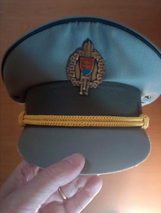Képi militaire officier slovaquie, Collections, Enlèvement ou Envoi