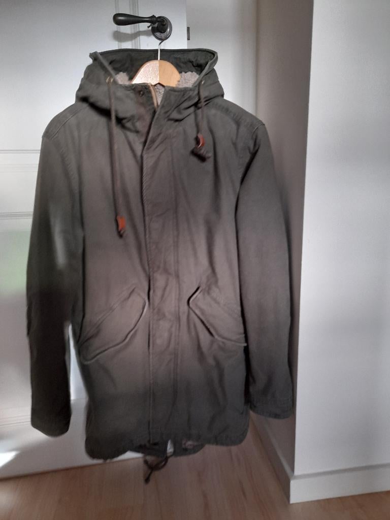 Parka - maat S, Ophalen, Jack&Jones, Gedragen, Groen