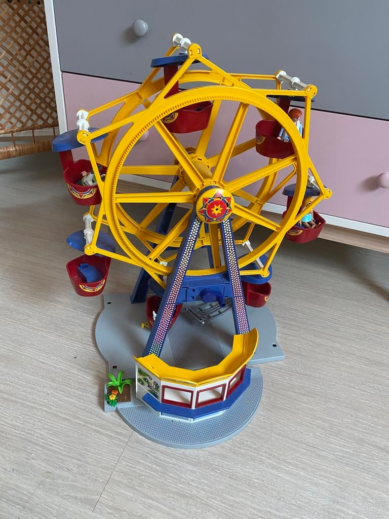 Playmobil reuzenrad met verlichting, Ophalen, Zo goed als nieuw