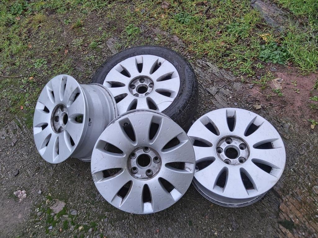 4 jantes alu audi A6 - année 2007, Enlèvement ou Envoi, Utilisé, Jante(s)