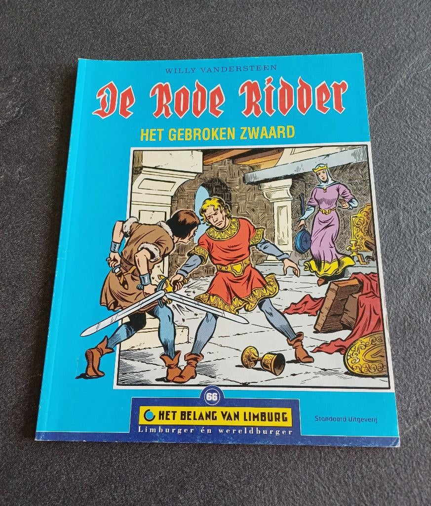 strip de rode ridder : het gebroken zwaard (1), Une BD, Enlèvement ou Envoi, Utilisé, Willy Vandersteen