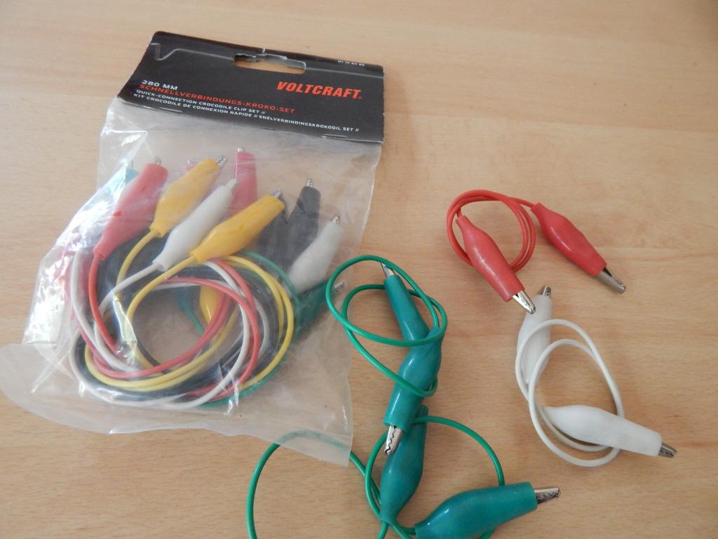 Kit crocodile à connexion rapide 280 mm de diamètre 0,1 mm 2, Autres marques, Enlèvement ou Envoi, Comme neuf, Transformateur ou Alimentation