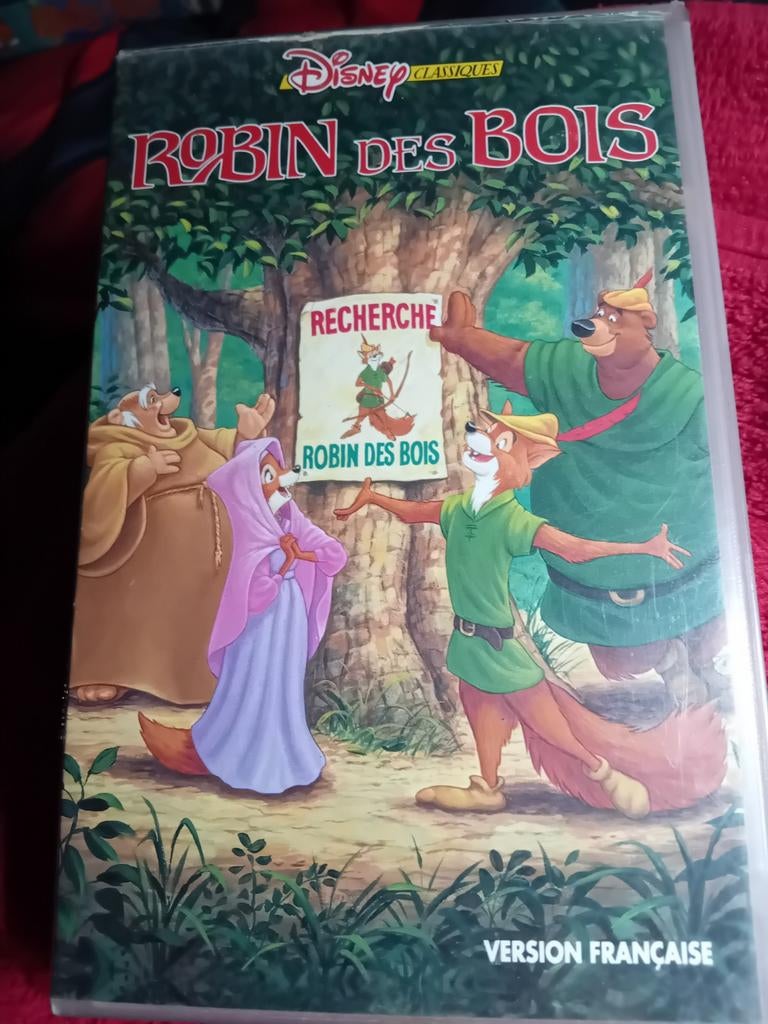 Cassette VHS Originale "Robin des Bois", Tous les âges, Enlèvement ou Envoi, Utilisé, Autres genres