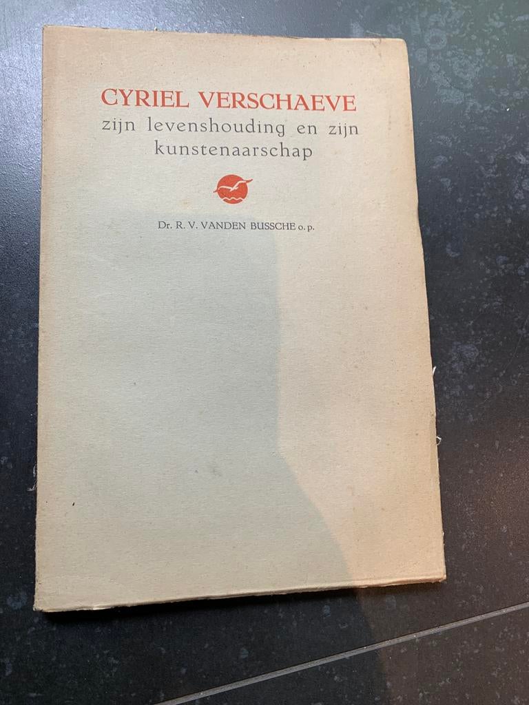 Cyriel Verschaeve: Zijn Levenshouding en Kunstenaarschap, Ophalen of Verzenden, Gelezen, Kunst en Cultuur