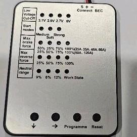 Carte de programmation ESC – brushed / brushless RC, Échelle 1:10, Enlèvement ou Envoi, Comme neuf, Pièce