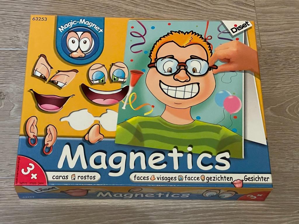 Spel Magnetics (Diset), Ophalen of Verzenden, Zo goed als nieuw, Taal en Lezen